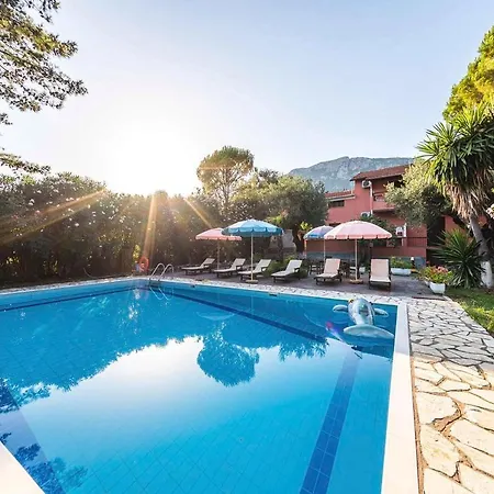 Mimosa Apartments With Pool Paleokastritsa Exterior foto